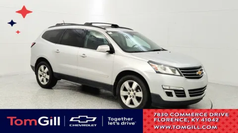 Silver 2016 Chevrolet Traverse LTZ for sale in Florence, KY