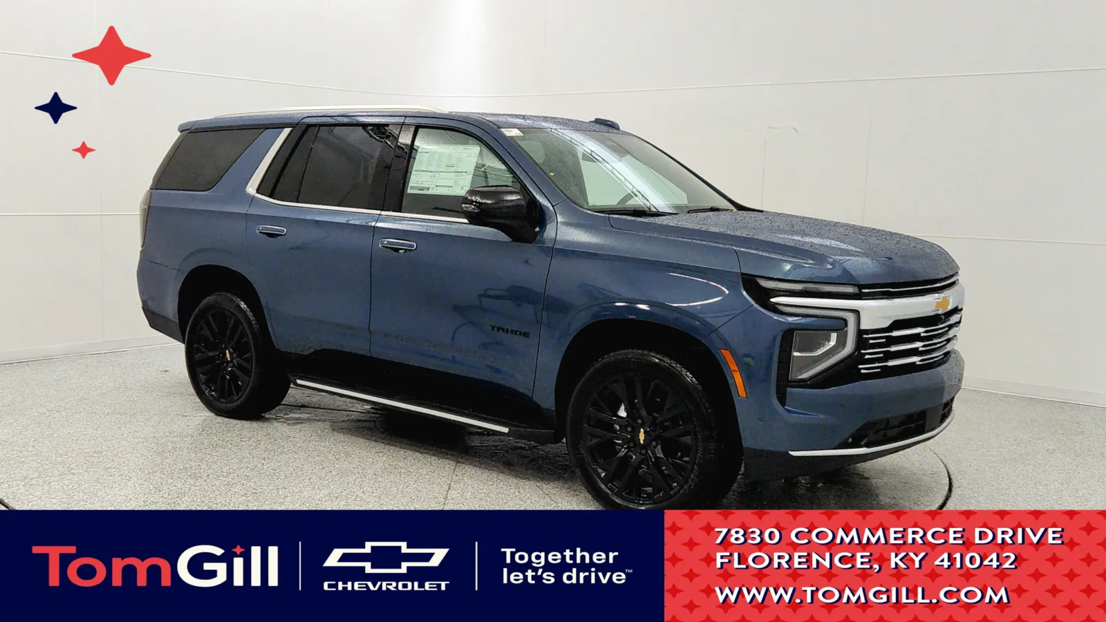 Blue 2026 Chevrolet Tahoe Premier for sale in Florence, KY