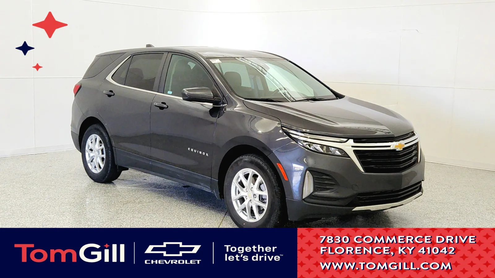 Gray 2022 Chevrolet Equinox LT for sale in Florence, KY