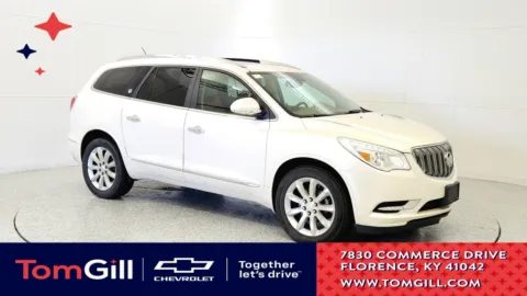 White 2015 Buick Enclave Premium for sale in Florence, KY