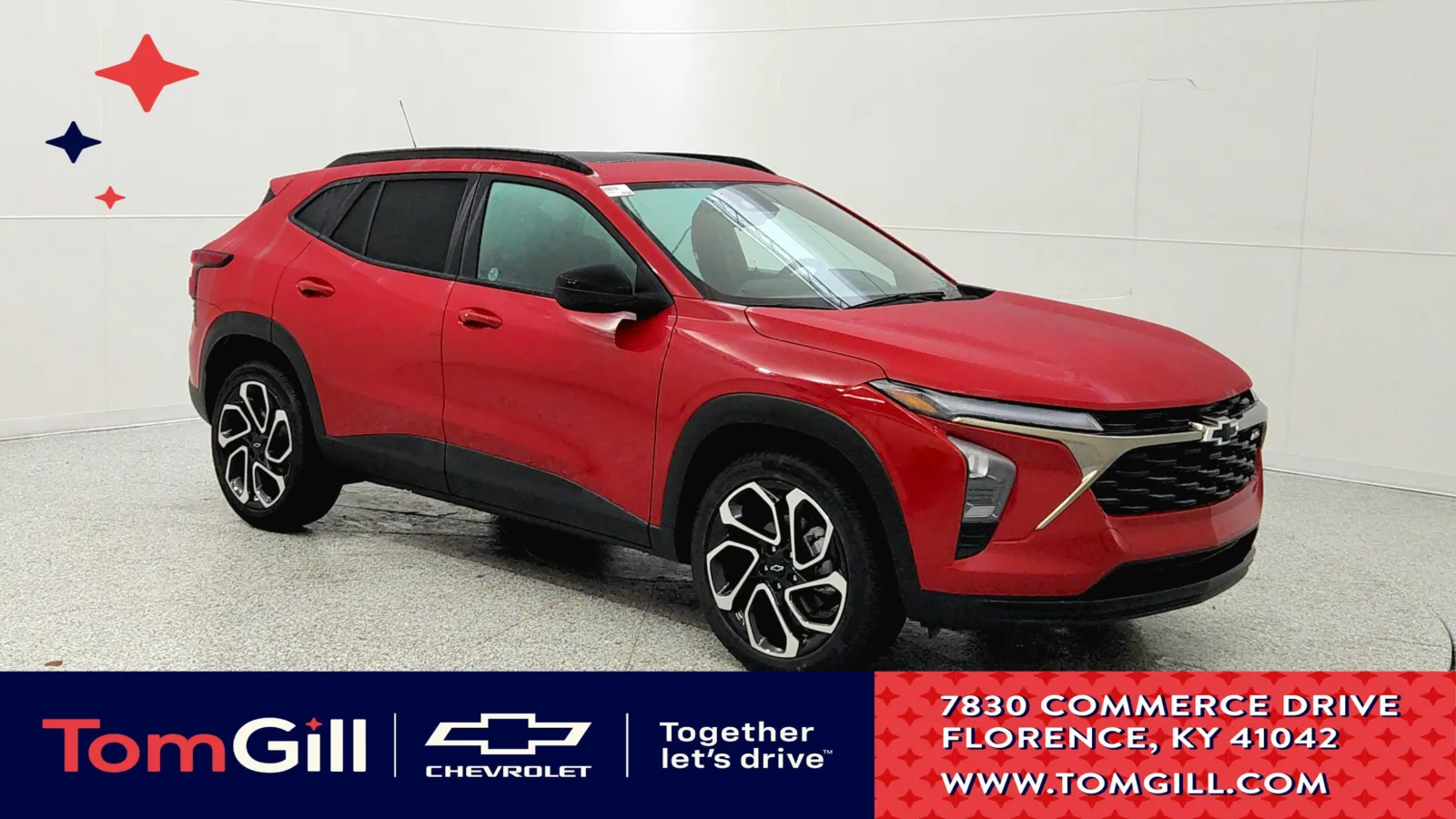 Red 2026 Chevrolet Trax 2RS for sale in Florence, KY