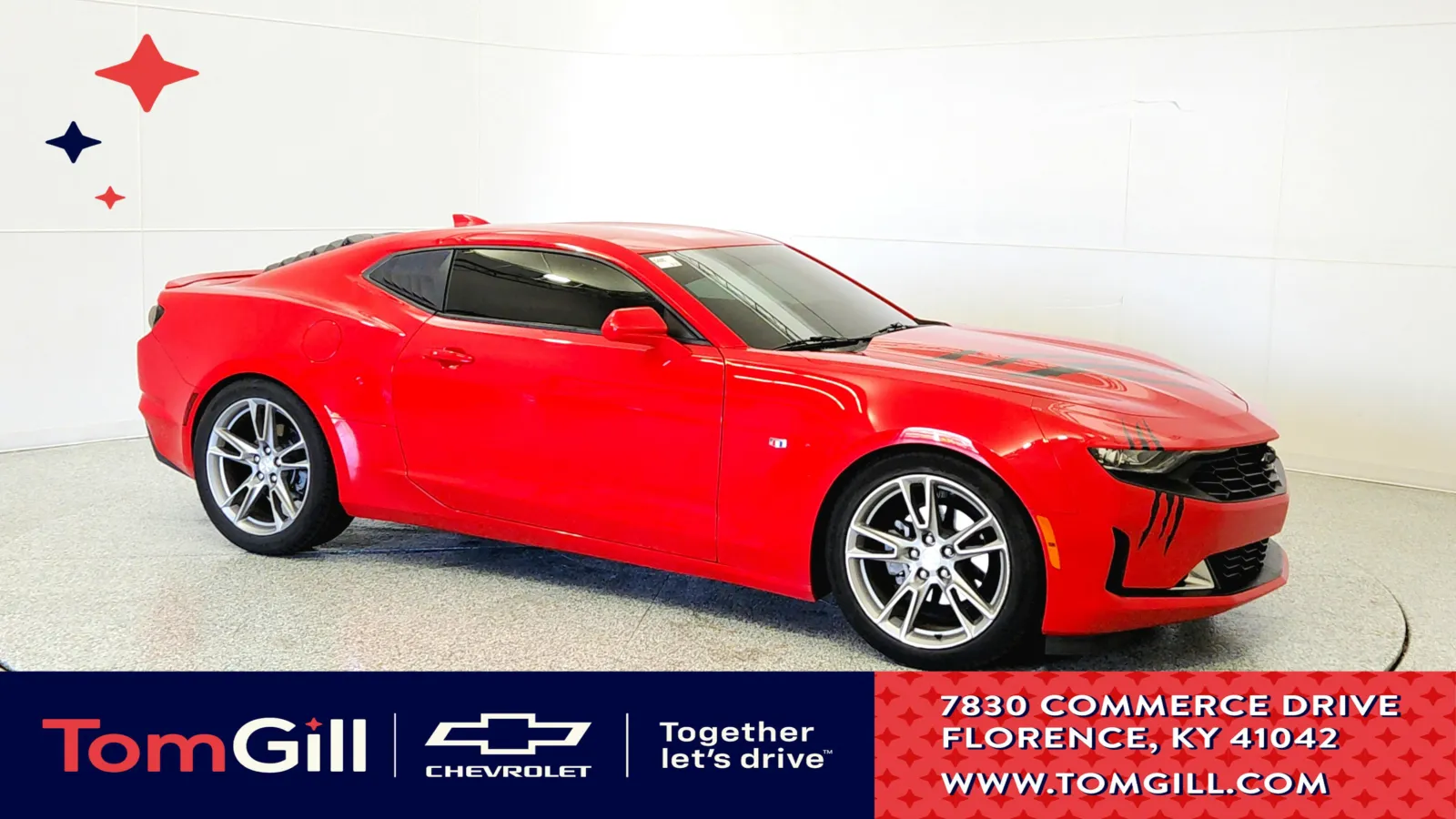 Red 2022 Chevrolet Camaro 1LT for sale in Florence, KY