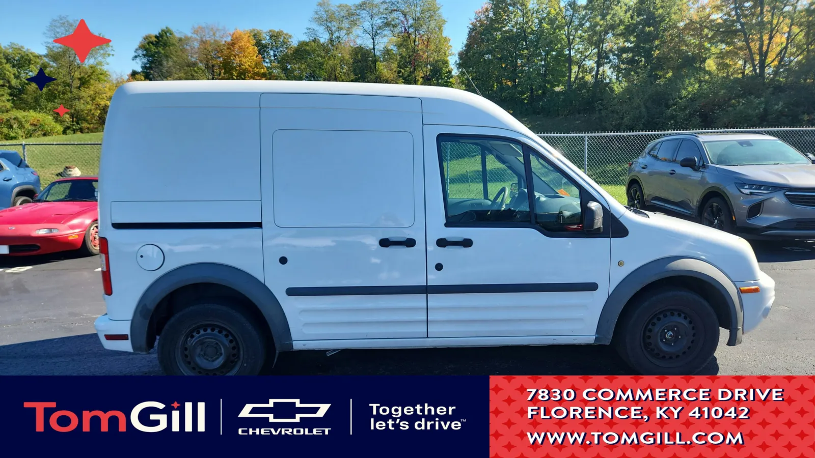 White 2013 Ford Transit Connect XLT for sale in Florence, KY