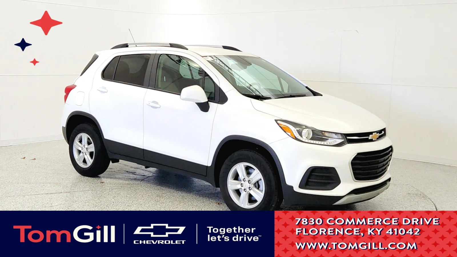 White 2022 Chevrolet Trax LT for sale in Florence, KY