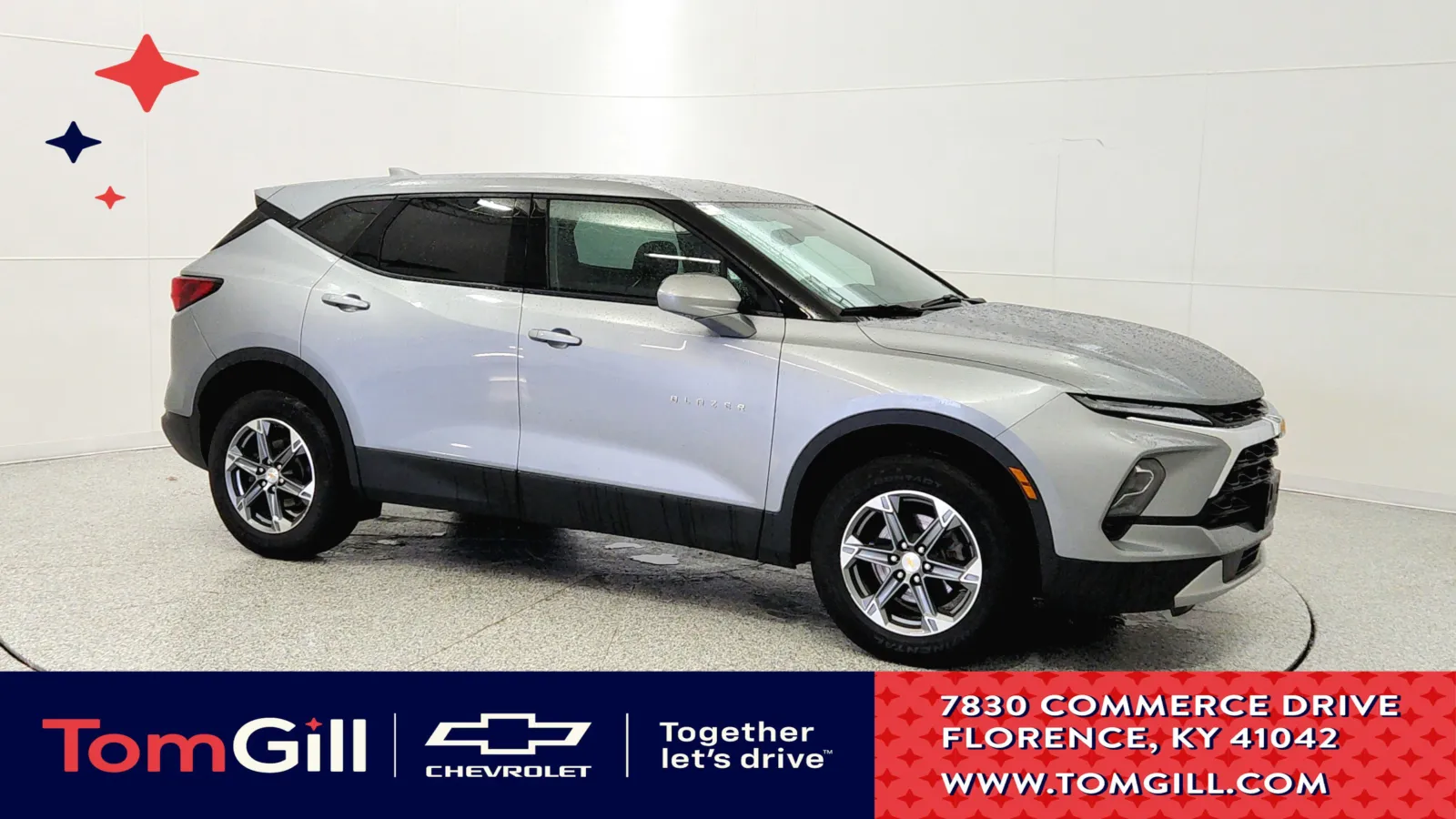 Gray 2023 Chevrolet Blazer LT for sale in Florence, KY