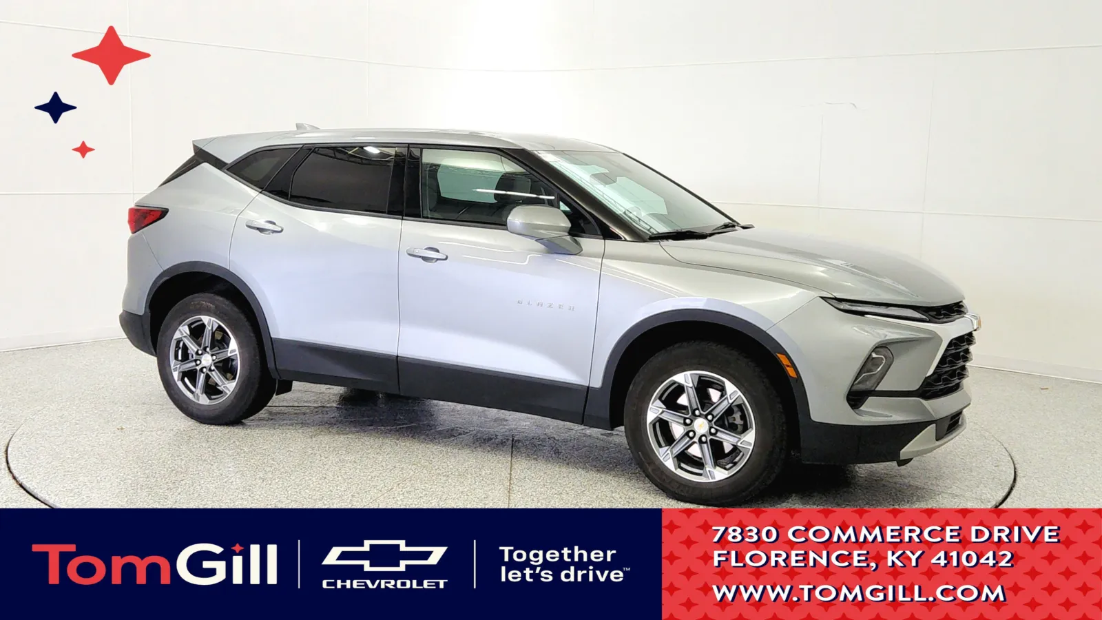 Gray 2023 Chevrolet Blazer LT for sale in Florence, KY