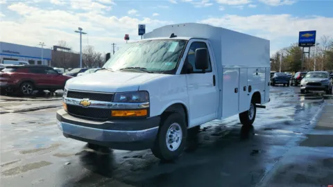 Photos of 2025 Chevrolet Express Cutaway 3500 Van 139 for sale in Florence, KY at Tom Gill Chevrolet