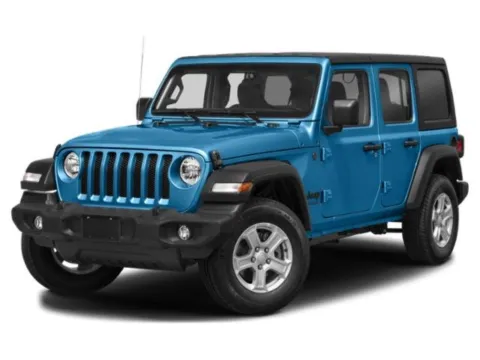 Blue 2022 Jeep Wrangler Unlimited High Tide for sale in Florence, KY