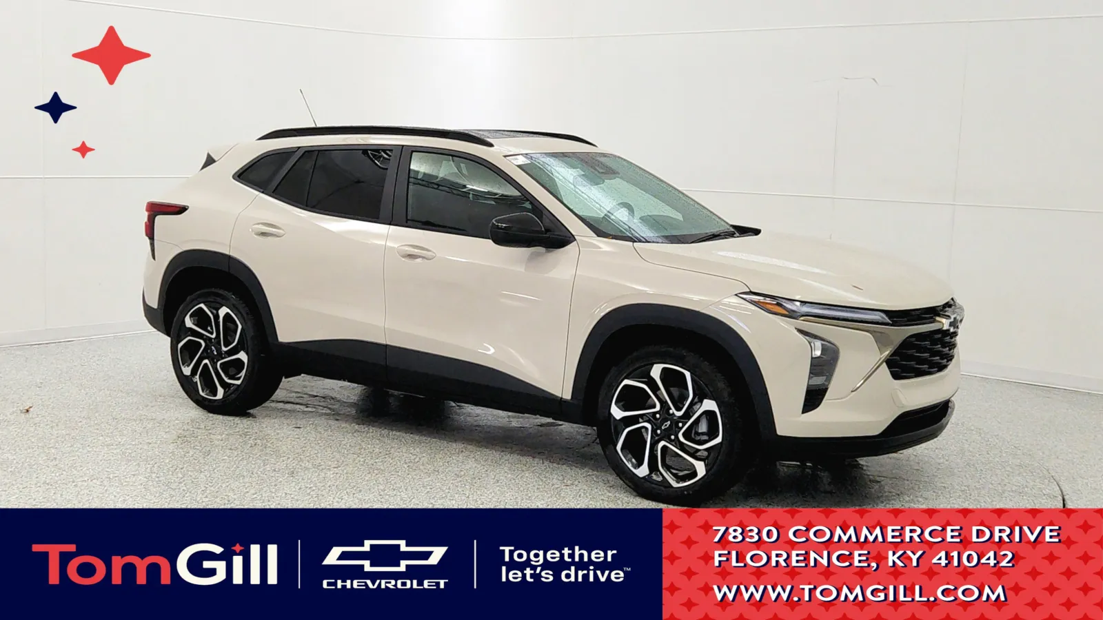 White 2026 Chevrolet Trax 2RS for sale in Florence, KY