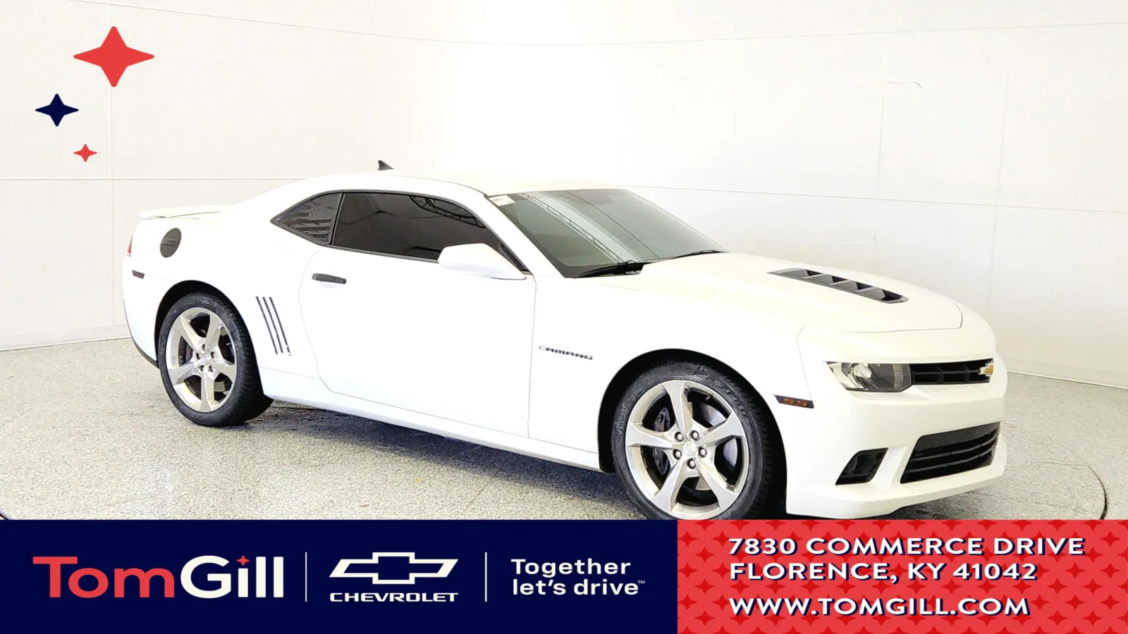 White 2015 Chevrolet Camaro SS for sale in Florence, KY