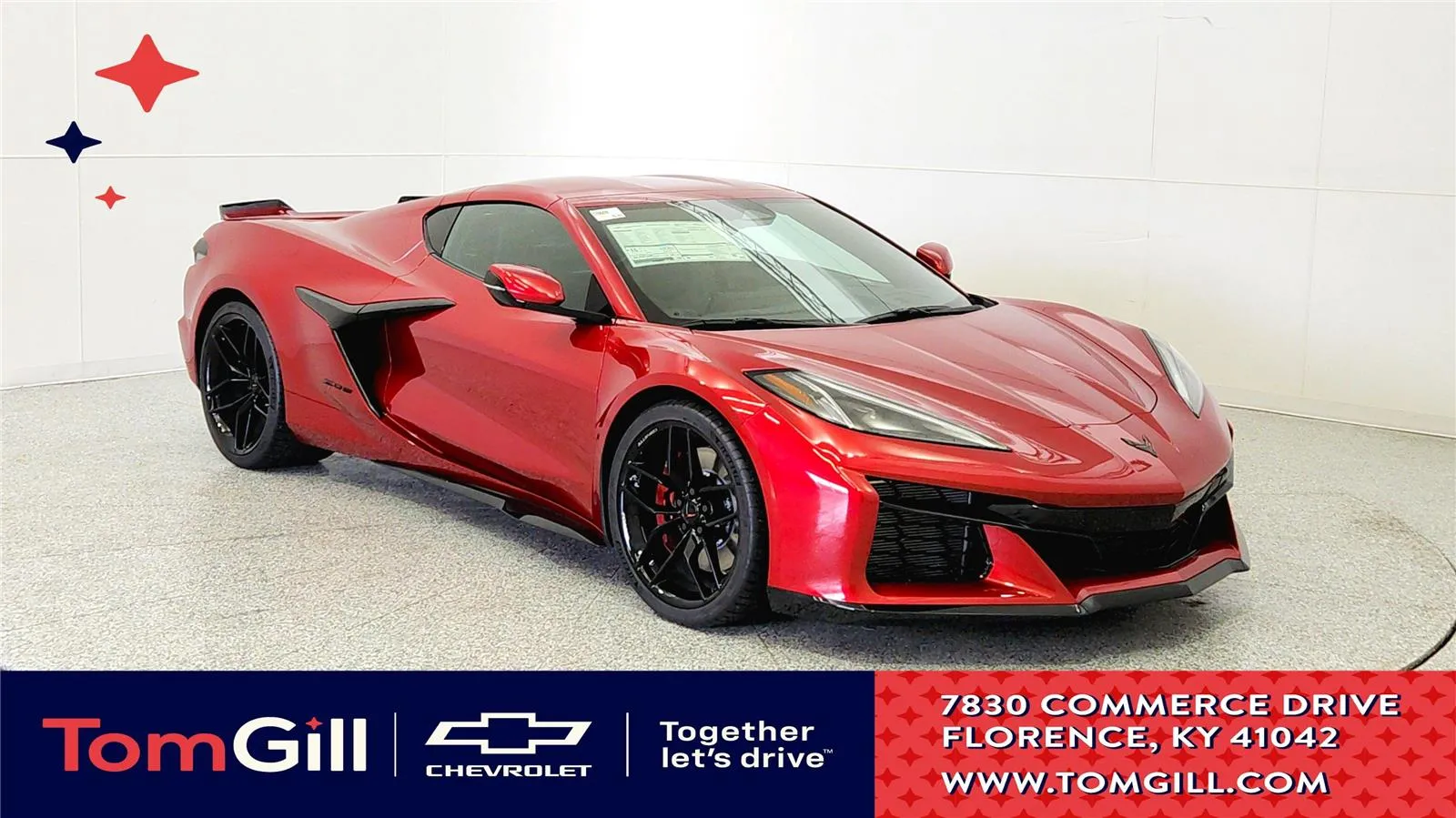 Red 2026 Chevrolet Corvette 1LZ for sale in Florence, KY