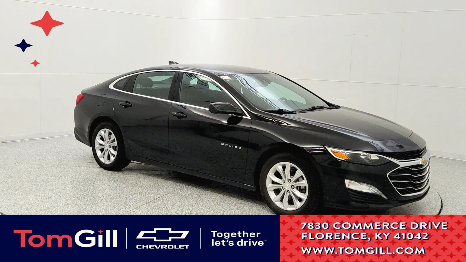 Black 2023 Chevrolet Malibu LT for sale in Florence, KY