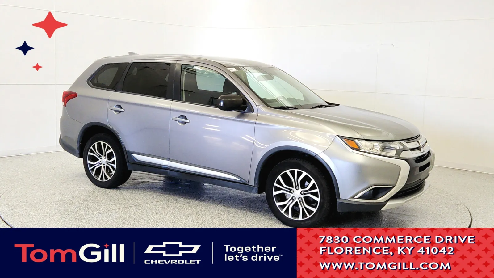 Silver 2018 Mitsubishi Outlander ES for sale in Florence, KY