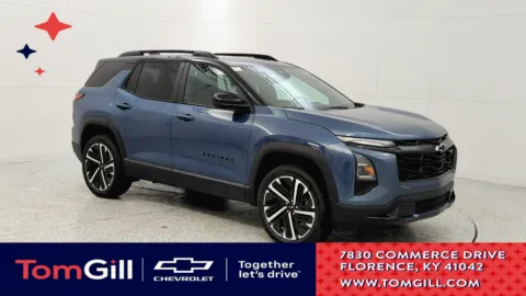 Blue 2026 Chevrolet Equinox FWD RS for sale in Florence, KY