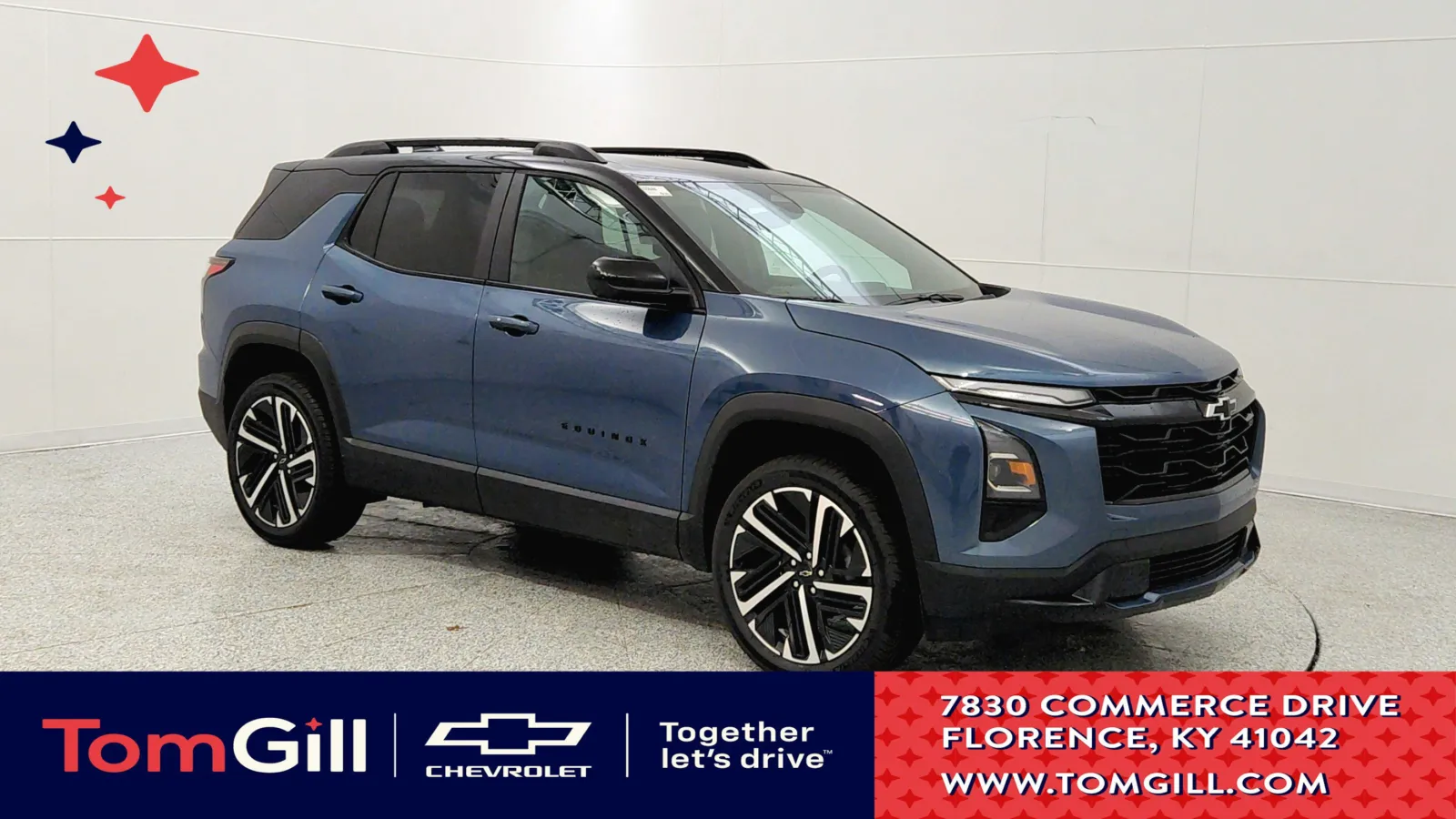 Blue 2026 Chevrolet Equinox FWD RS for sale in Florence, KY