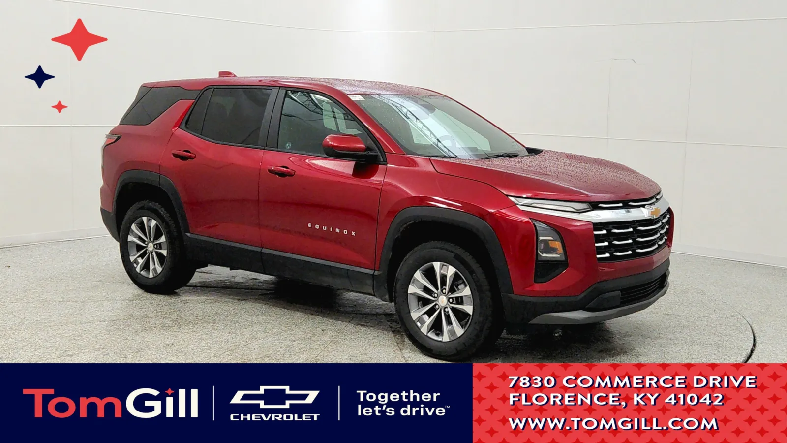 Red 2026 Chevrolet Equinox AWD LT for sale in Florence, KY