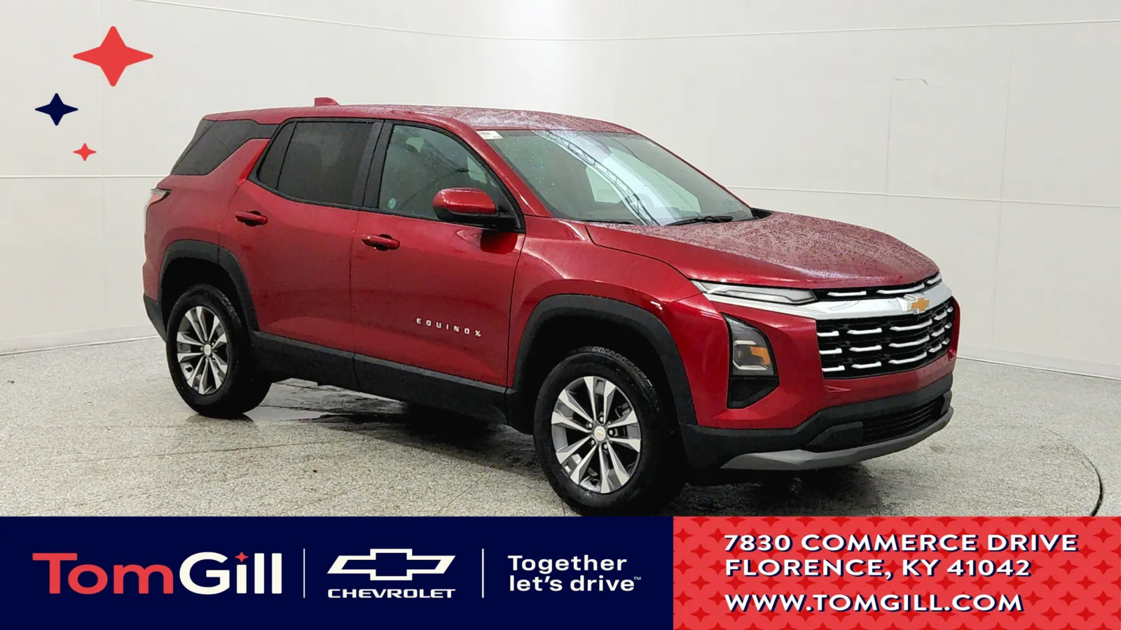 Red 2026 Chevrolet Equinox AWD LT for sale in Florence, KY