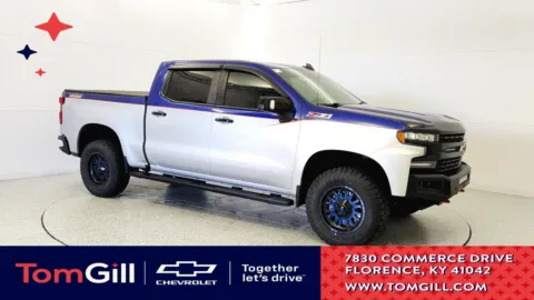 Silver 2021 Chevrolet Silverado 1500 LT Trail Boss for sale in Florence, KY
