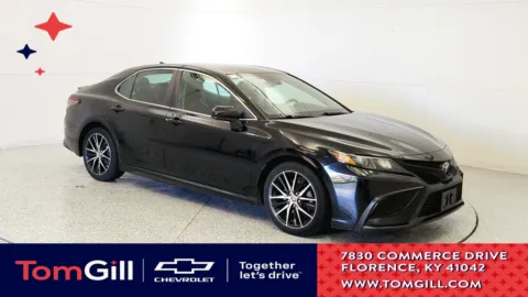 Black 2021 Toyota Camry SE Nightshade for sale in Florence, KY