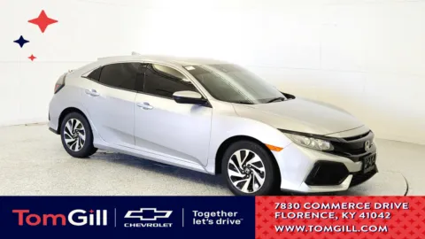 Gray 2019 Honda Civic Hatchback LX for sale in Florence, KY