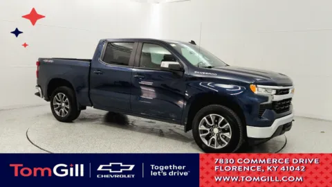 Blue 2022 Chevrolet Silverado 1500 LT for sale in Florence, KY