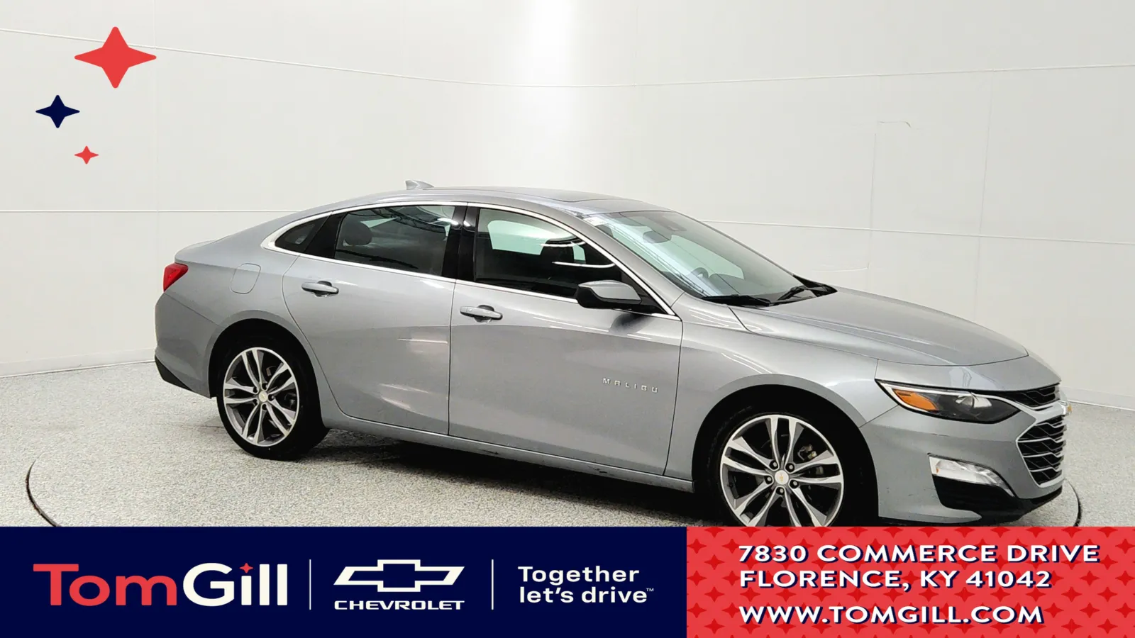 Gray 2023 Chevrolet Malibu LT for sale in Florence, KY