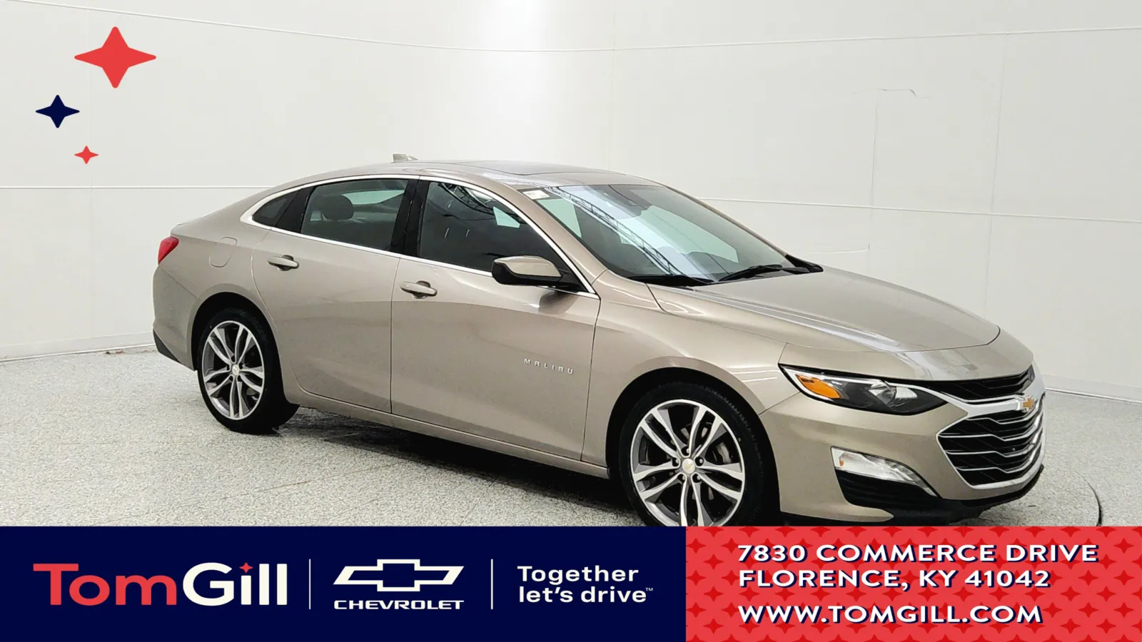 Gray 2023 Chevrolet Malibu LT for sale in Florence, KY