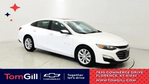 White 2023 Chevrolet Malibu LT for sale in Florence, KY