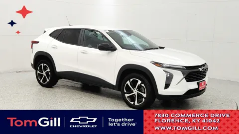 White 2024 Chevrolet Trax 1RS for sale in Florence, KY