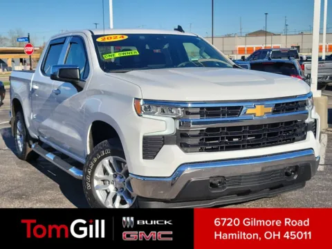 White 2024 Chevrolet Silverado 1500 LT for sale in Hamilton, OH