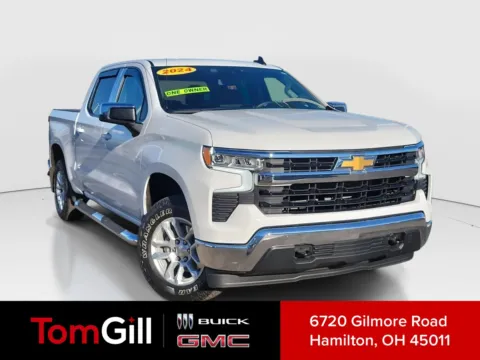 White 2024 Chevrolet Silverado 1500 LT for sale in Hamilton, OH