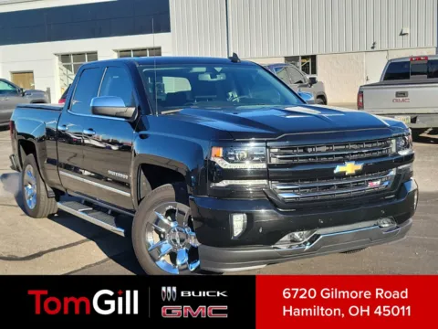 Black 2017 Chevrolet Silverado 1500 LTZ for sale in Hamilton, OH