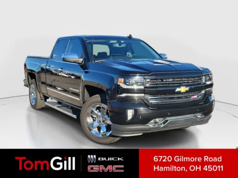 Black 2017 Chevrolet Silverado 1500 LTZ for sale in Hamilton, OH