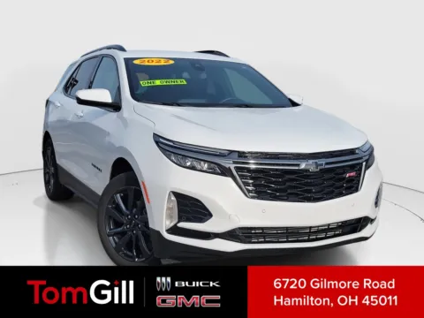 White 2022 Chevrolet Equinox RS for sale in Hamilton, OH
