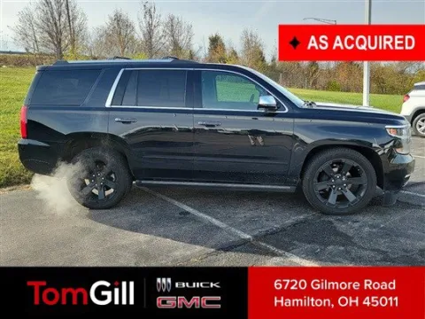 Black 2015 Chevrolet Tahoe LTZ for sale in Hamilton, OH
