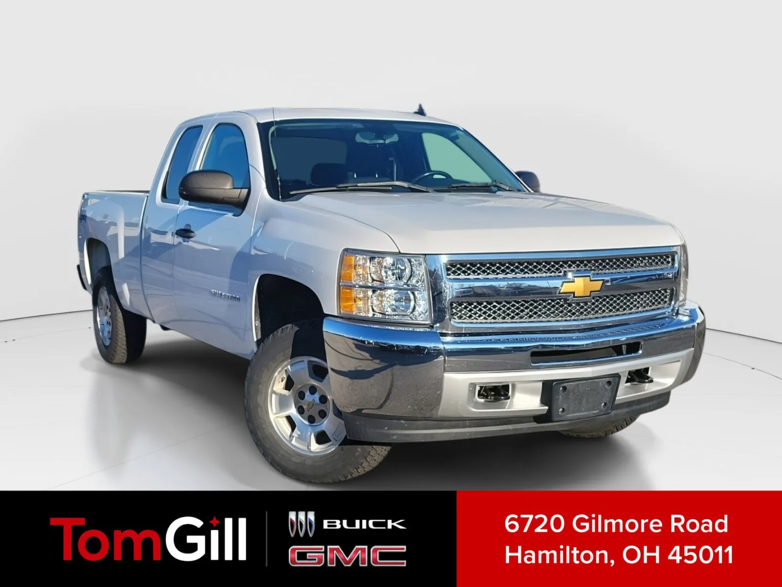 White 2013 Chevrolet Silverado 1500 LT for sale in Hamilton, OH