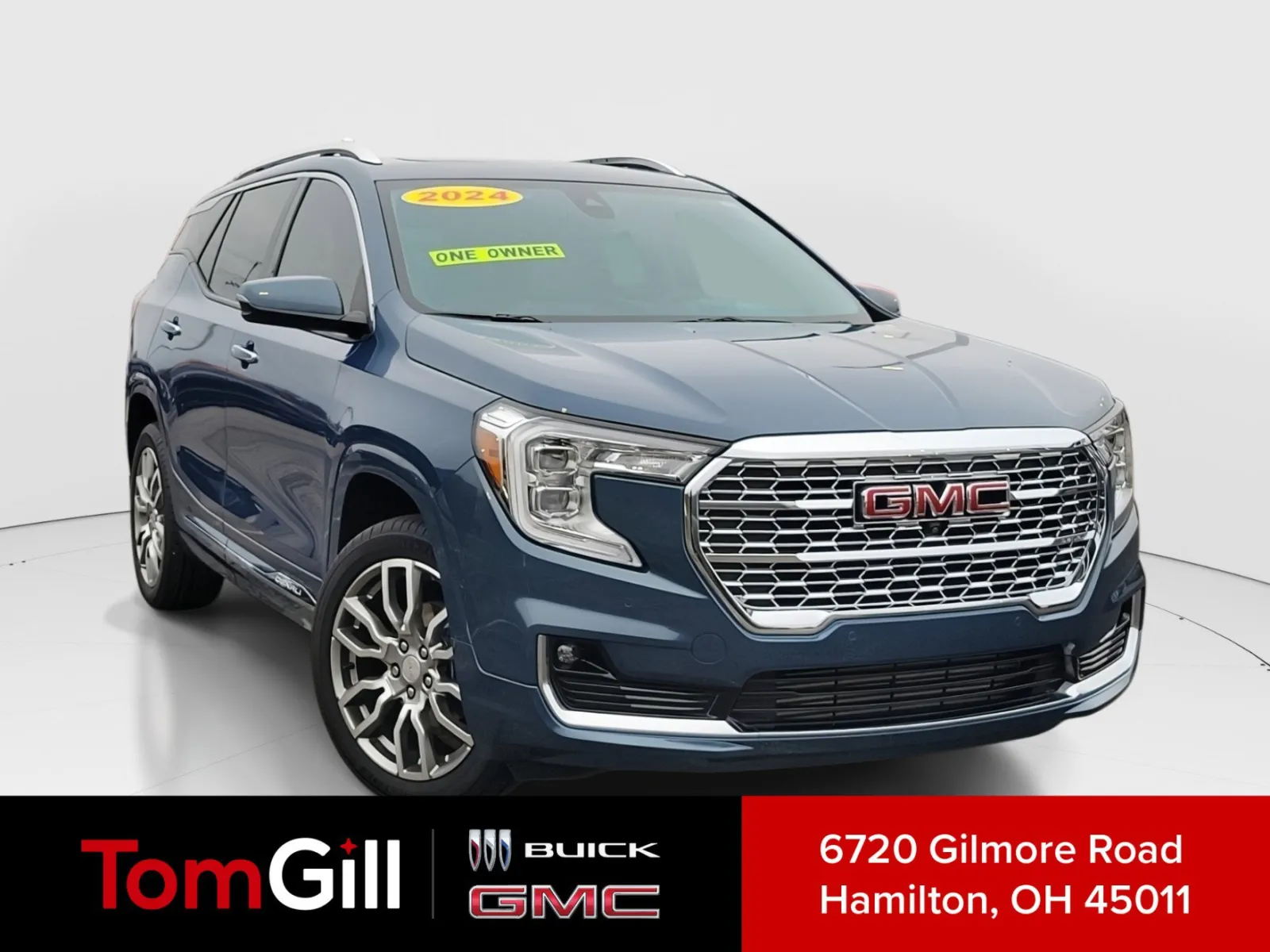 Blue 2024 GMC Terrain Denali for sale in Hamilton, OH