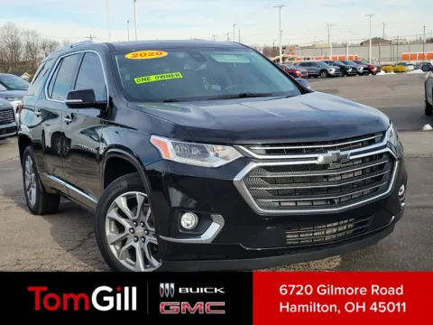 Black 2020 Chevrolet Traverse Premier for sale in Hamilton, OH
