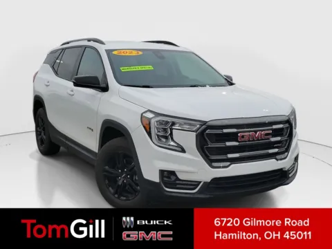 White 2023 GMC Terrain AT4 for sale in Hamilton, OH