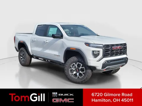 White 2025 GMC Canyon 4WD AT4 for sale in Hamilton, OH