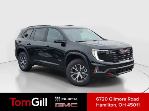 Black 2025 GMC Acadia AWD AT4 for sale in Hamilton, OH
