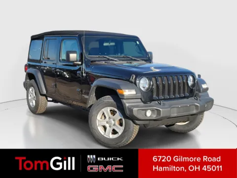 Black 2021 Jeep Wrangler Unlimited Sport S for sale in Hamilton, OH