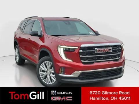 Red 2026 GMC Acadia AWD Elevation for sale in Hamilton, OH