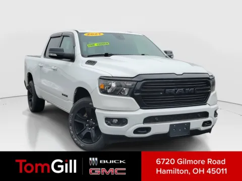 White 2021 Ram 1500 Big Horn for sale in Hamilton, OH