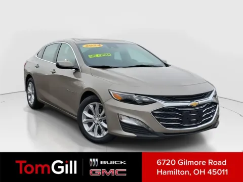 Gray 2024 Chevrolet Malibu LT for sale in Hamilton, OH