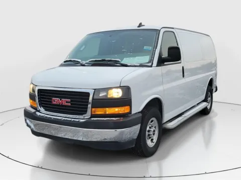 Photos of 2024 GMC Savana Cargo Van RWD 2500 135 for sale in Hamilton, OH at Tom Gill Buick GMC