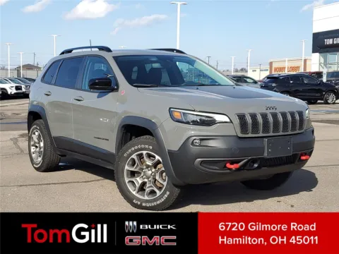 Gray 2022 Jeep Cherokee Trailhawk for sale in Hamilton, OH