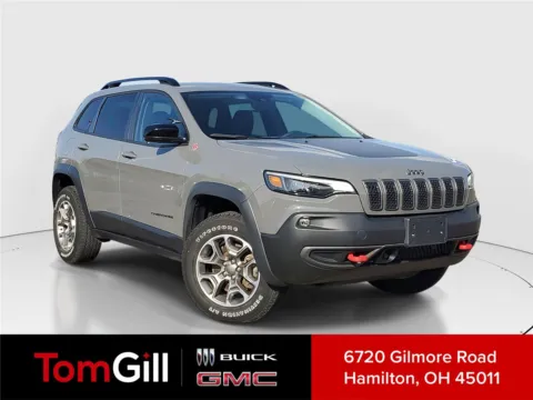 Gray 2022 Jeep Cherokee Trailhawk for sale in Hamilton, OH