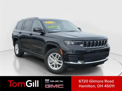 Black 2023 Jeep Grand Cherokee L Laredo for sale in Hamilton, OH