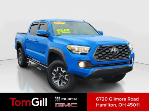 Blue 2021 Toyota Tacoma SR for sale in Hamilton, OH
